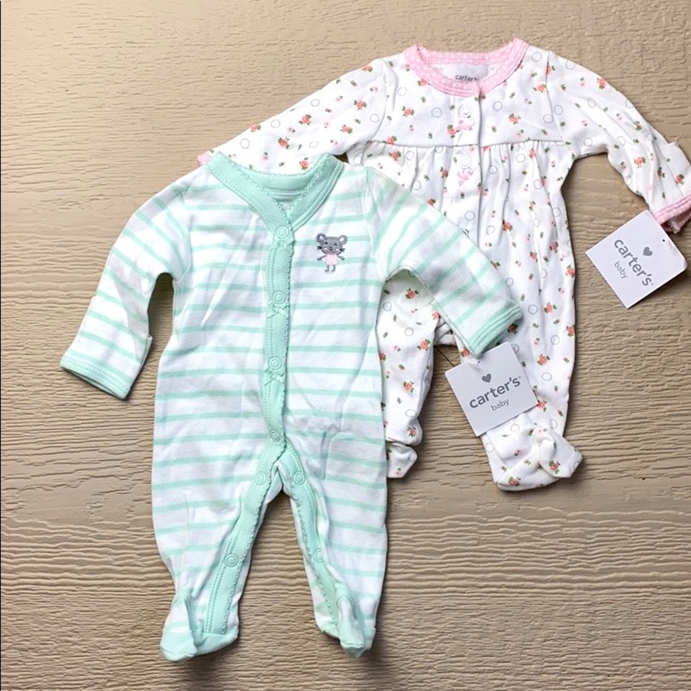 NWT Carters Preemie #60 Premature One Piece